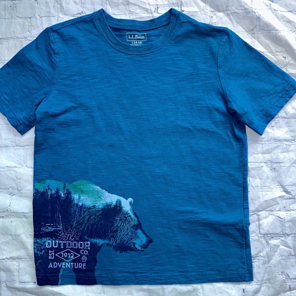 NWOT Boy’s Large (14/16) LL Bean SS Graphic TShirt
